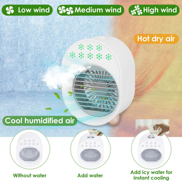 4 In 1 Mini Fan