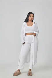 Women's Cozy 3-Piece Pajama Set