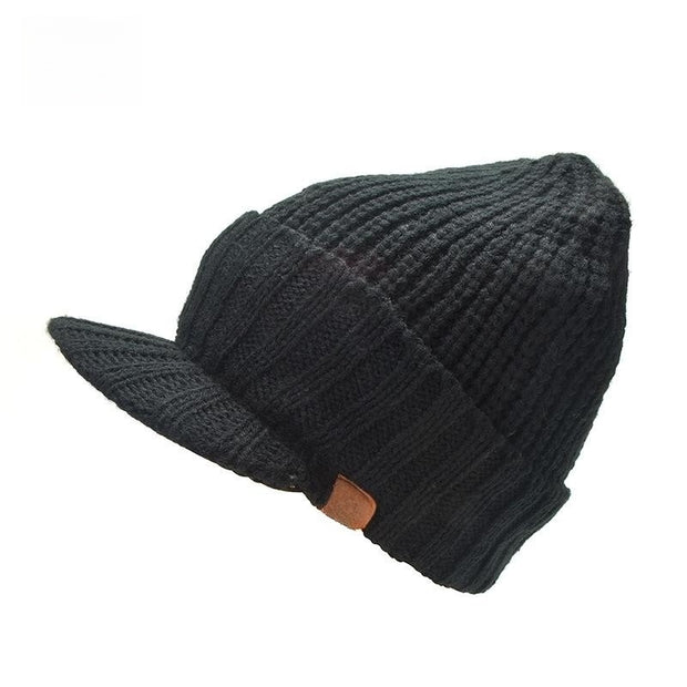 Men's Woolen Winter Hat – Trendy Style