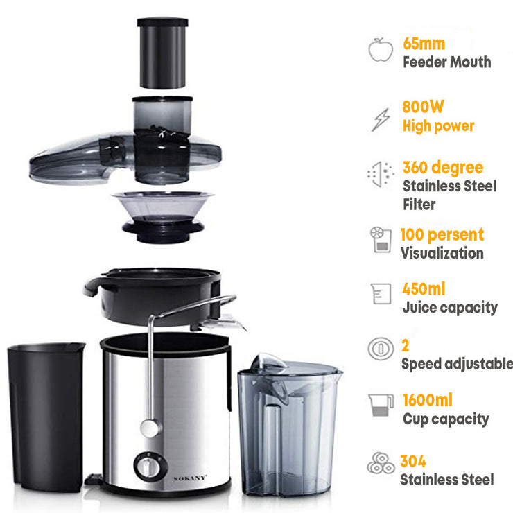 Multifunctional Juicer Stainless Steel