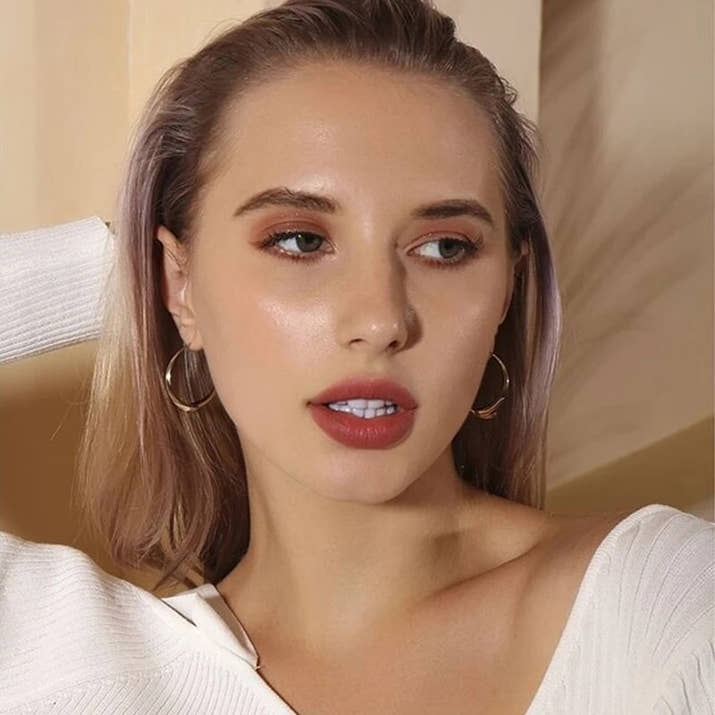 Irregular Simple Curved Earrings Women