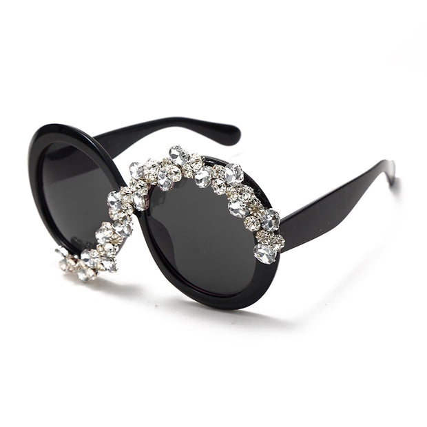 Oversized Round Sunglasses Women