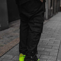 Men Fashion Trousers Multi-Pocket