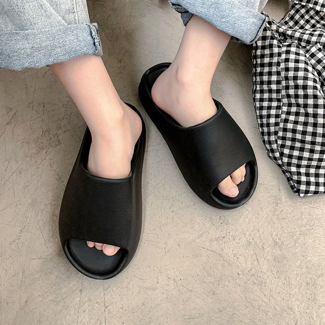 Women House Slides Bathroom Slippers