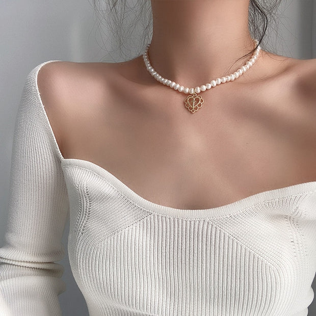 Clavicle Chain Choker Necklace For Women