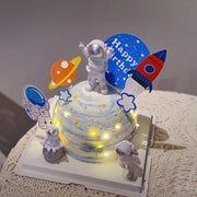 Universe Rocket Astronaut Decoration
