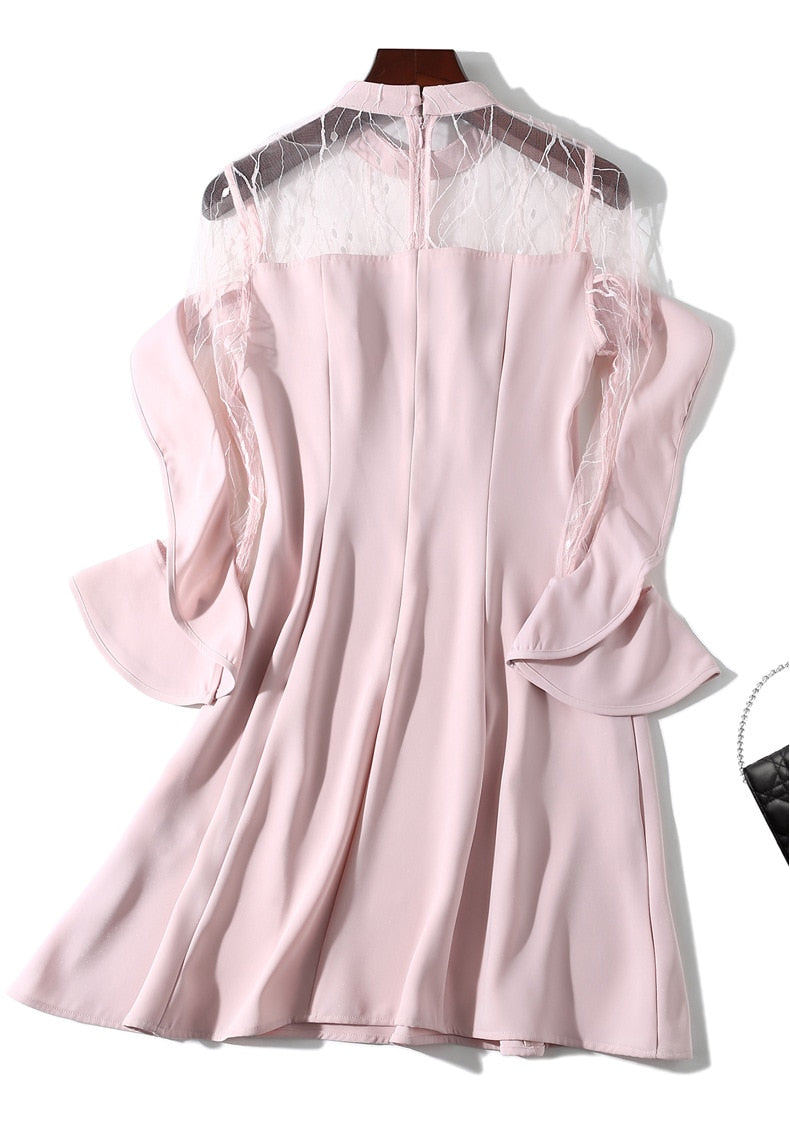 new women Ruffle Dress