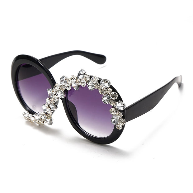 Oversized Round Sunglasses Women