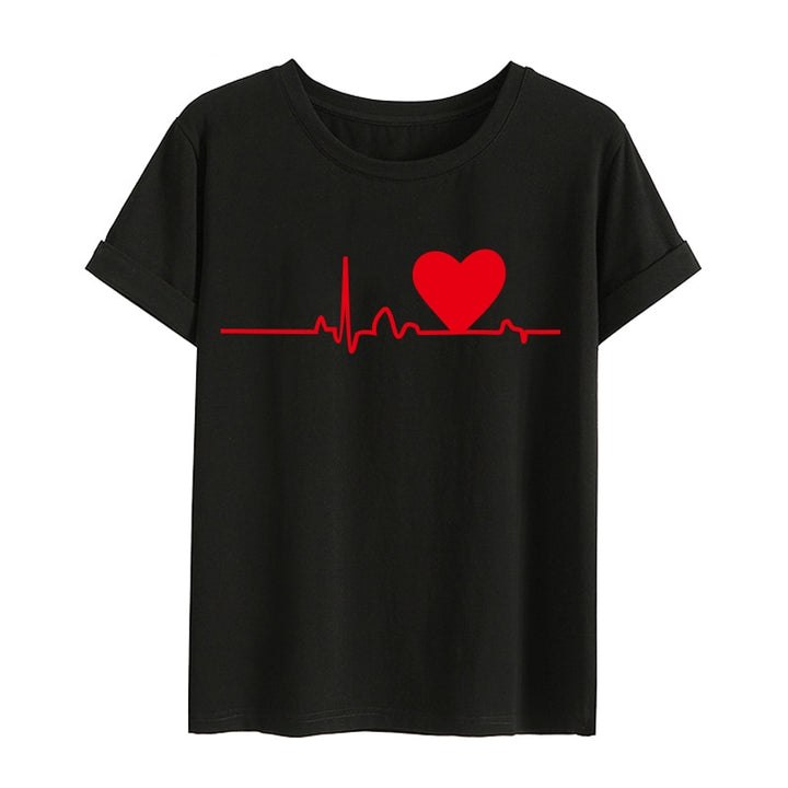 T-shirts mother kids daughter family valentine's day gift