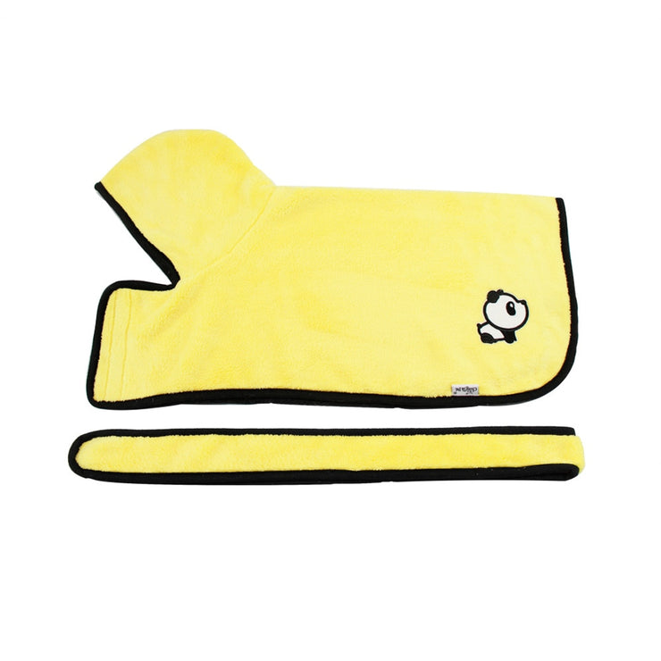 Super Absorbent Dog Bathrobe + Towel