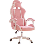 WCG Cute pink gaming chair girl computer chairs