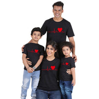 T-shirts mother kids daughter family valentine's day gift