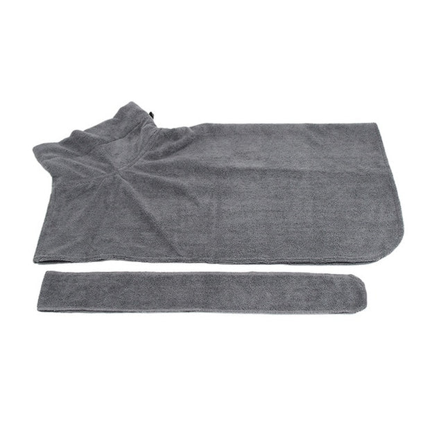 Pet Drying Coat Absorbent Bathrobe Towel