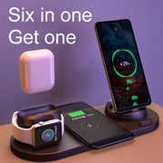 WIRELESS CHARGER 6 IN 1 FOR MULTIPLE DEVICES