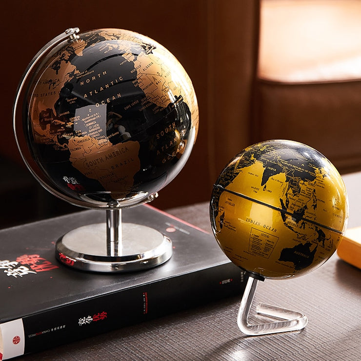 Retro World Globe Learning World Map