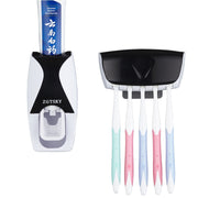 Automatic Wall Mount Toothpaste & Toothbrush Holder