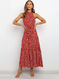 Long Dress Polka Dot Casual Dresses