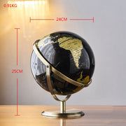 Retro World Globe Learning World Map