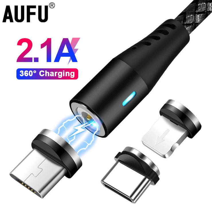Magnetic Micro USB Type C Cable For iPhone and Others