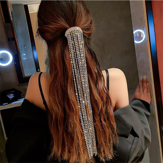 FYUAN Shine Full Rhinestone Hairpins for Women
