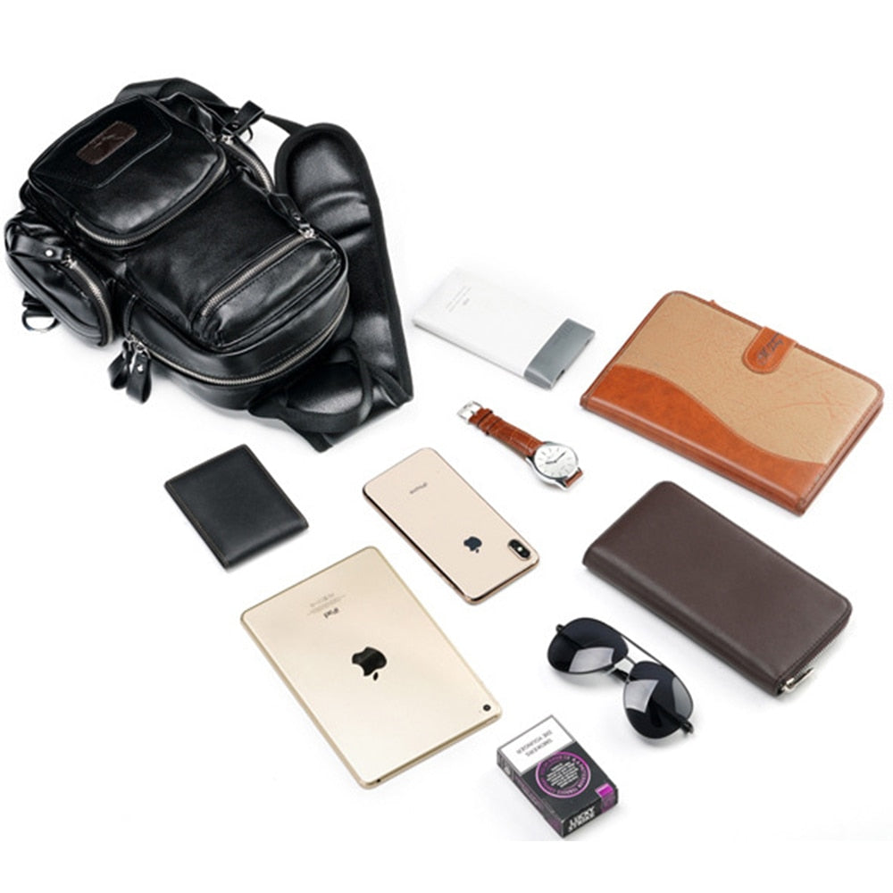 Leather Anti-theft Shoulder Bags