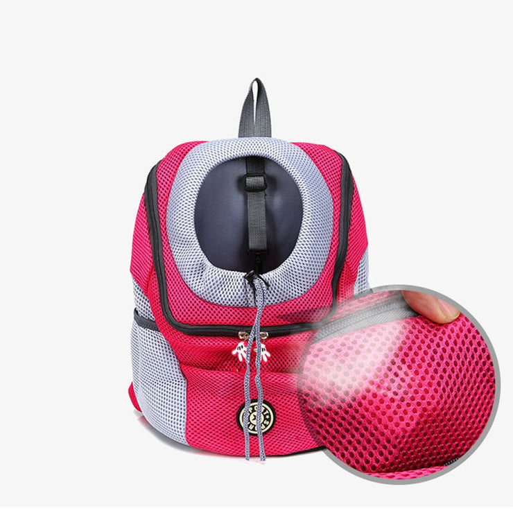 Double Shoulder Portable Travel Backpack Pet