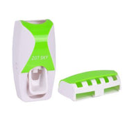 Automatic Wall Mount Toothpaste & Toothbrush Holder