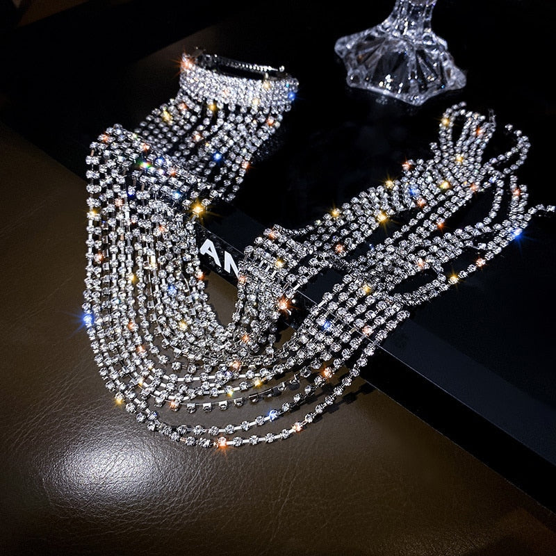 FYUAN Shine Full Rhinestone Hairpins for Women