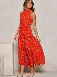 Long Dress Polka Dot Casual Dresses