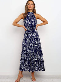 Long Dress Polka Dot Casual Dresses