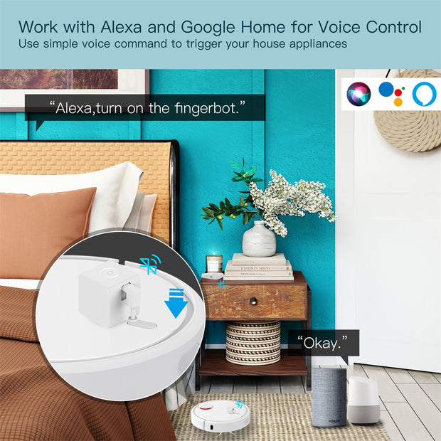Smart Bluetooth Fingerbot Switch Button Pusher