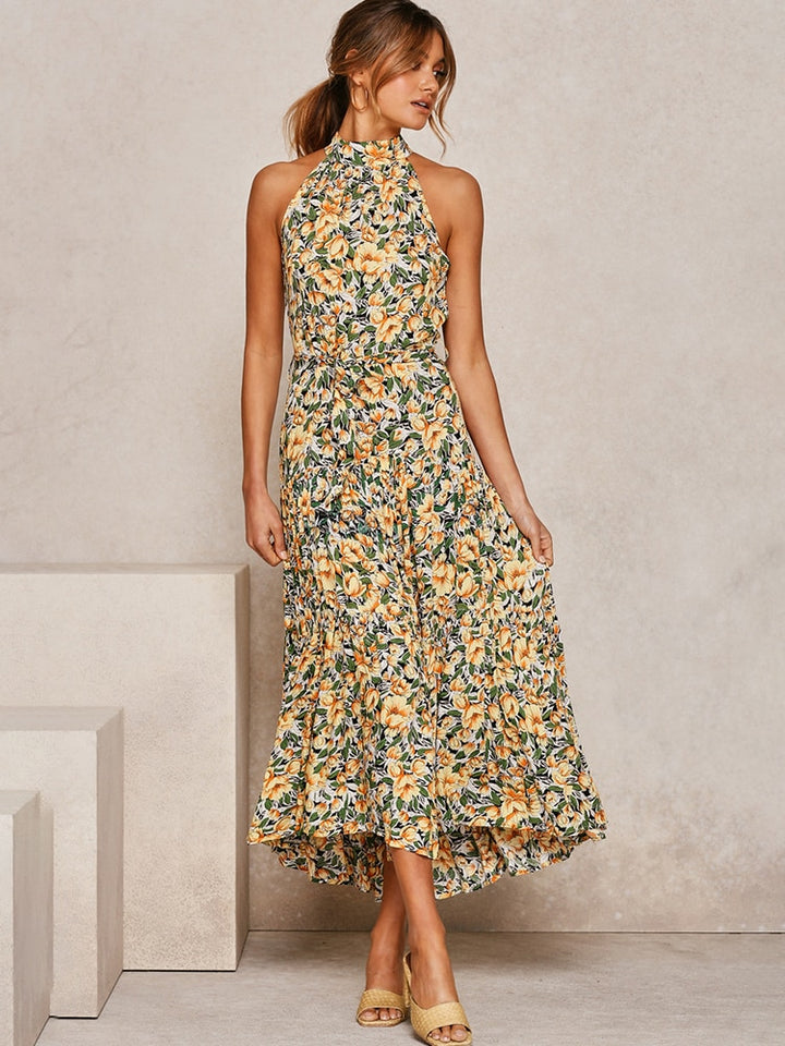 Long Dress Polka Dot Casual Dresses