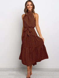 Long Dress Polka Dot Casual Dresses