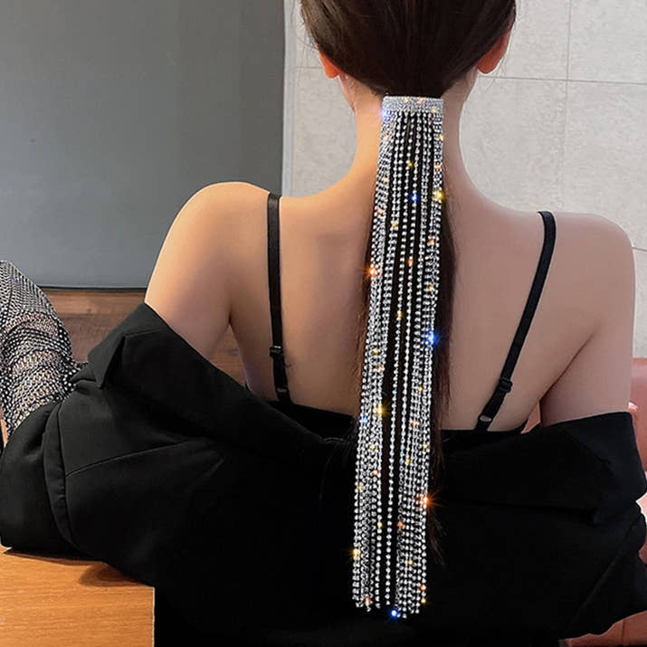 FYUAN Shine Full Rhinestone Hairpins for Women