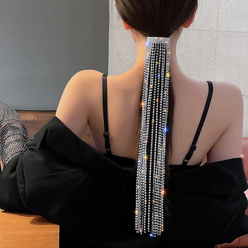 FYUAN Shine Full Rhinestone Hairpins for Women