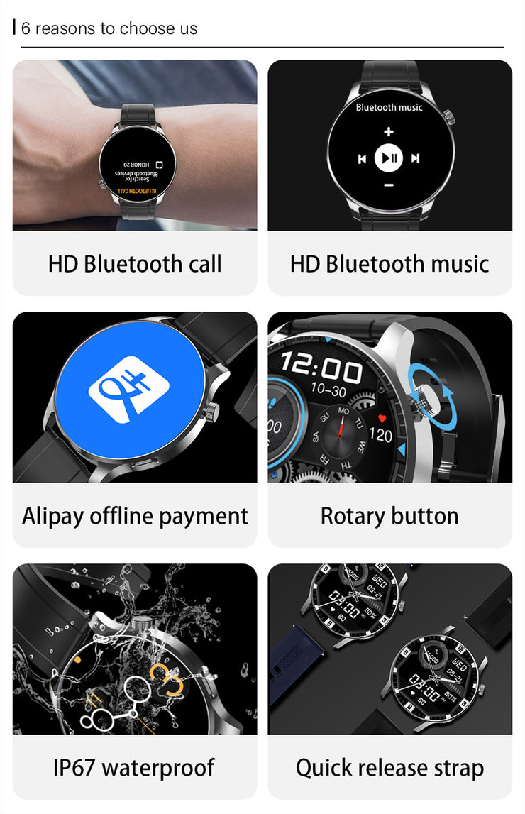 Men Smart Watch Waterproof
