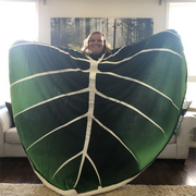 Green Leaf Beach Blanket